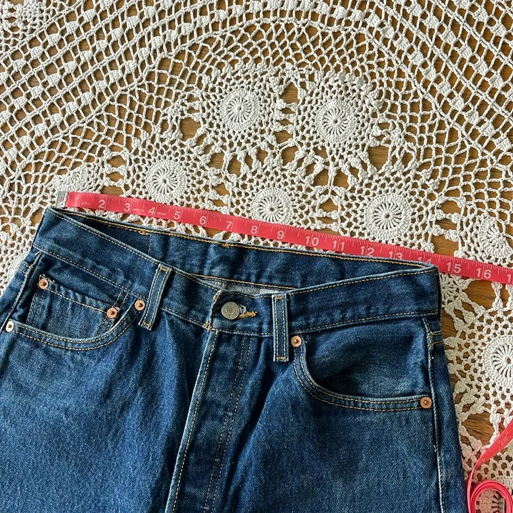 Levi's Dark Blue Straight-Leg Jeans